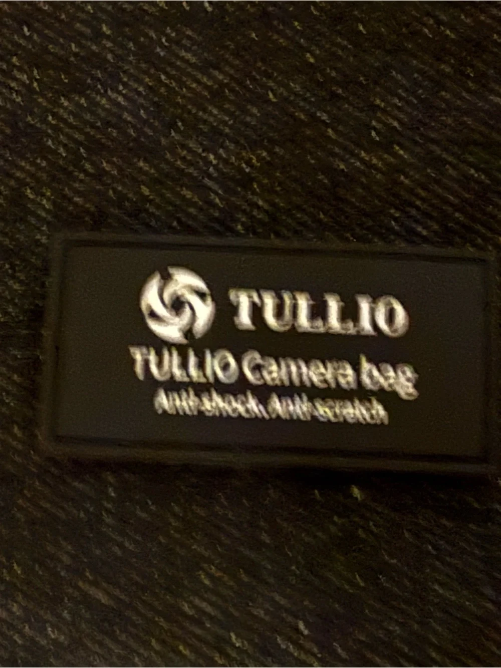 TULLIO Camera Bag Black Travel Organizer Anti-Shock Anti-Scratch Padded Case NWT